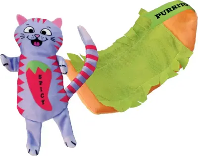 Kong kat Pull-a-partz purrito - afbeelding 4