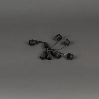 Konstsmide 1 (M) naar 3 (V) splitter - afbeelding 1