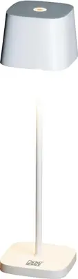 Konstsmide Capri Mini USB oplaadbaar 25 x 7 cm wit - afbeelding 1