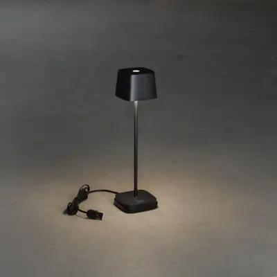 Konstsmide Capri Mini USB oplaadbaar 25 x 7 cm zwart - afbeelding 6
