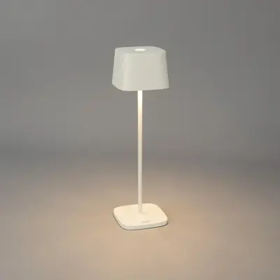 Konstsmide Capri USB oplaadbaar 36 x 10 cm wit - afbeelding 4