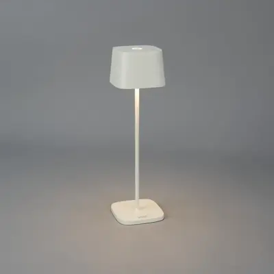 Konstsmide Capri USB oplaadbaar 36 x 10 cm wit - afbeelding 5