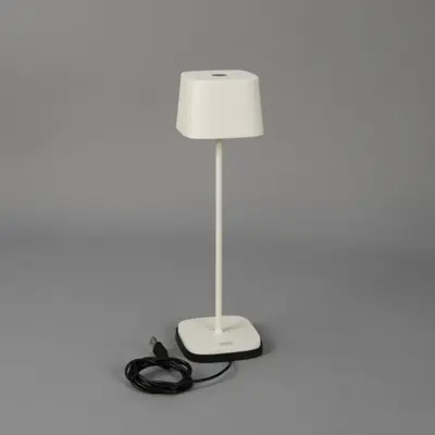 Konstsmide Capri USB oplaadbaar 36 x 10 cm wit - afbeelding 6