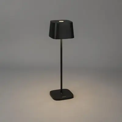 Konstsmide Capri USB oplaadbaar 36 x 10 cm zwart - afbeelding 2