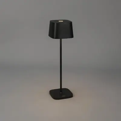 Konstsmide Capri USB oplaadbaar 36 x 10 cm zwart - afbeelding 3