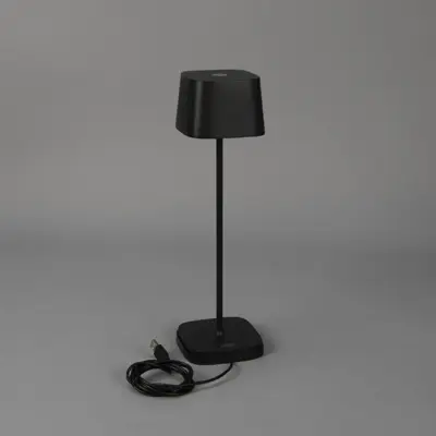 Konstsmide Capri USB oplaadbaar 36 x 10 cm zwart - afbeelding 6