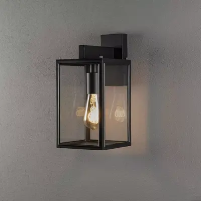 Konstsmide Carpi wandlamp zwart 16.5x33cm - afbeelding 2