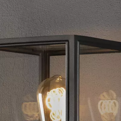 Konstsmide Carpi wandlamp zwart 16.5x33cm - afbeelding 4