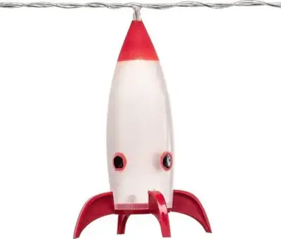 Konstsmide LED decoratie lichtsnoer 8 raketten 1,75 m, warm wit - afbeelding 1
