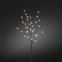 Konstsmide LED decoratietak staal bruin Ø 45 x 100 cm, warm wit - afbeelding 2