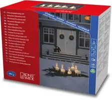 Konstsmide LED kerstfiguren acryl 5 rendieren 17 x 13cm - afbeelding 4