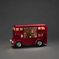 Konstsmide LED sneeuwlantaarn bus boom 29,5 x 18,5cm - afbeelding 2