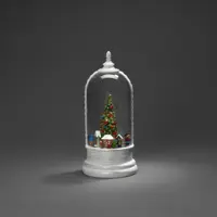 Konstsmide LED sneeuwlantaarn roterend kerstmarkt 12,5 x 27,2cm - afbeelding 3