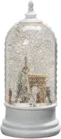 Konstsmide LED sneeuwlantaarn roterend Parijs 12,5 x 27,2cm - afbeelding 1