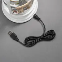 Konstsmide LED sneeuwlantaarn roterend Parijs 12,5 x 27,2cm - afbeelding 4