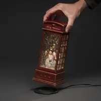 Konstsmide LED sneeuwlantaarn telefooncel sneeuwpopfamilie 10,5 x 25 cm - afbeelding 5