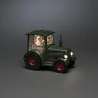Konstsmide LED sneeuwlantaarn tractor kerstman 24 x 17cm - afbeelding 3