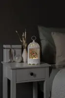 Konstsmide LED sneeuwlantaarn vogelkooi 3 goudvinkjes 13,5 x 25cm - afbeelding 5