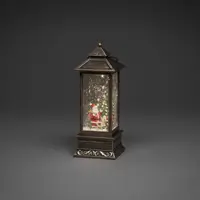 Konstsmide LED winterlantaarn kerstman 10,5 x 31 cm, warm wit - afbeelding 2
