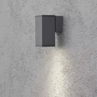 Konstsmide Monza Wandlamp Antraciet h13.5cm - afbeelding 1