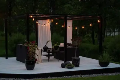 Konstsmide Party startsnoer connectable 10 m, zwart - afbeelding 4