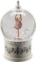 Konstsmide sneeuwlantaarn Ballerina 17x10.8cm LED antiekwit - afbeelding 2
