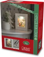 Konstsmide sneeuwlantaarn fotolijst kerstman – LED fotoframe 22 cm - afbeelding 2