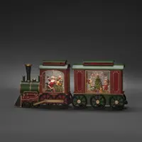 Konstsmide sneeuwlantaarn locomotief kerstman op batterijen - afbeelding 7