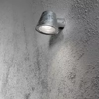 Konstsmide Trieste wandlamp gegalvaniseerd - afbeelding 2