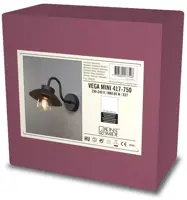 Konstsmide Vega Wandlamp mini Zwart h24.5cm - afbeelding 4