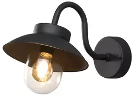 Konstsmide Vega Wandlamp mini Zwart h24.5cm - afbeelding 3