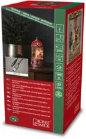 Konstsmide verlicht kerstfiguur lantaarn caroussel rood 11,2x22,3cm - afbeelding 5
