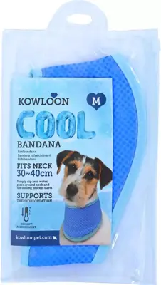 Kowloon Cool bandana pva blauw l38-52cm - afbeelding 1