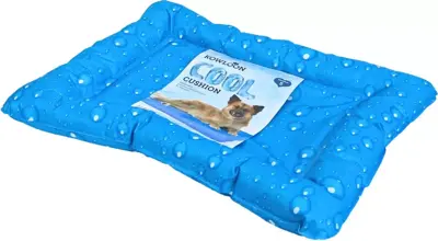 Kowloon Cool kussen blauw bubble l66cm - afbeelding 1