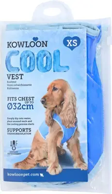 Kowloon Cool vest PVA blauw XS Ø 32 cm - afbeelding 1