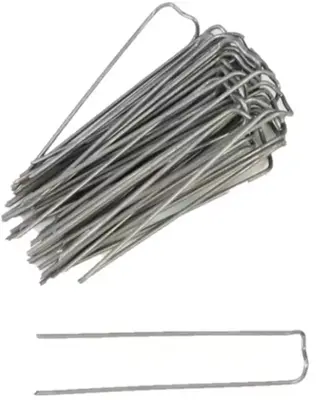 Krammen 10-40 50 stuks donkergrijs