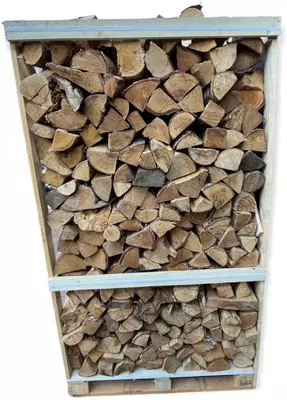 Krat haardhout 1.8kub 700 kg berkenhout - afbeelding 1