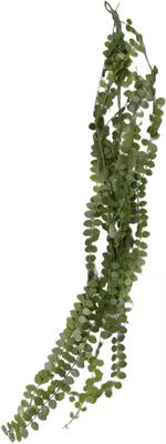 Kunst hangplant blad 100cm groen - afbeelding 1