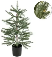 kunstkerstboom met LED op batterij 60cm
