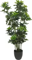 Kunstplant schefflera 120cm groen - afbeelding 1