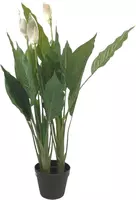 Kunstplant spathiphyllum 95cm groen - afbeelding 1