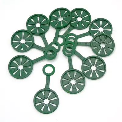 Kunststof ring grn d11mm - afbeelding 1