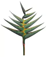 Kunsttak heliconia wagneriana 120cm groen - afbeelding 1