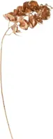 Kunsttak orchidee 99cm goud - afbeelding 1