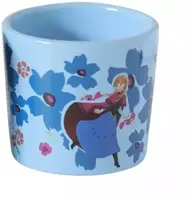 Kurt S. Adler bloempot disney frozen keramiek 8.5x7.5cm blauw kopen?