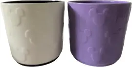 Kurt S. Adler bloempot disney mickey keramiek 12x11cm paars - afbeelding 2