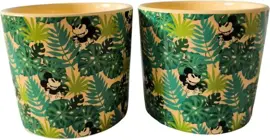 Kurt S. Adler bloempot disney mickey mouse keramiek 8.5x7.5cm groen kopen?