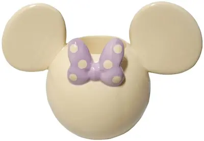 Kurt S. Adler bloempot disney minnie mouse keramiek 12x22x13cm off white