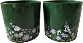Kurt S. Adler bloempot disney minnie mouse keramiek 14.5x14cm groen kopen?