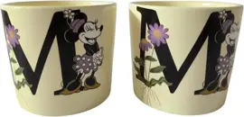 Kurt S. Adler bloempot disney minnie mouse keramiek 8.5x7.5cm geel kopen?